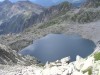 Il lago di Cima d'Asta con il rifugio Brentari