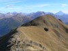 Panorama completo dall'anticima del Monte Migogn