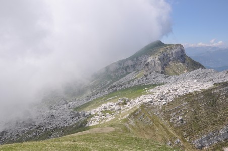La conca di Casera Pape