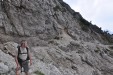 Tratto dirupato sotto il Sasso di Scarnia