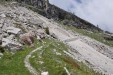 La bella mulattiera del Passo Pietena