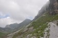 In salita verso il Passo delle Vette Grandi